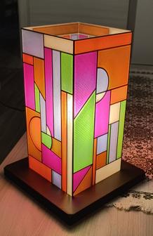 Tiffany Table Lamp 3D Printer Model