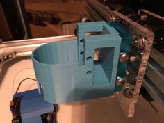 El Cheapo Laser Mount For Eleksmaker 3D Printer Model