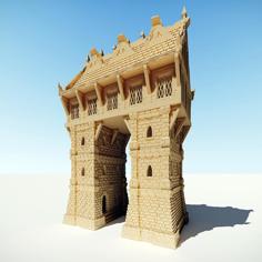 Ulvheim Bridgehouse 3D Printer Model