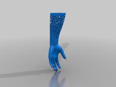 Porous Hand 3D Printer Model