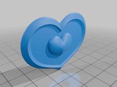 Zelda Heart Piece 3D Printer Model