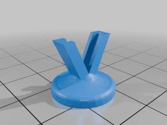 Quest Token Stand For Elder Scrolls V: Skyrim Board Game 3D Printer Model