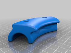 Ikea SMÖRKULL Desk Chair Rear Grab Handle 3D Printer Model