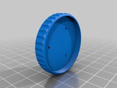 Rotary Encoder/BLDC Motor Knob 3D Printer Model