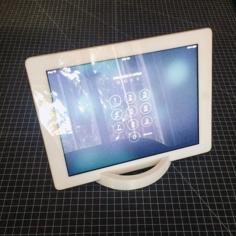 Universal Tablet Stand 3D Printer Model