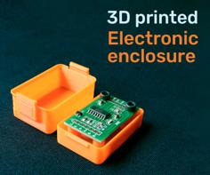 Electronic Enclosure 3D Printer Model