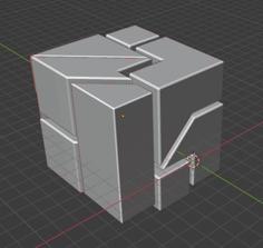 Cube Puzzle (10 Pieces) 3D Printer Model