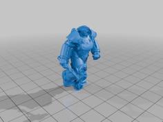 FALLOUT HANCOCK POWER ARMOR 3D Printer Model