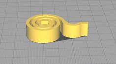 Resorte Espiral / Spiral Spring 3D Printer Model