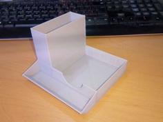 Desktop Tray Organizer With POST-IT Dispenser 3D Printer Model