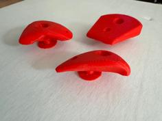 Mini Climbing Holds For Crocs Or Similar 3D Printer Model