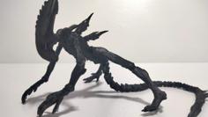 Real Alien Xenomorph Flexi 3D Printer Model