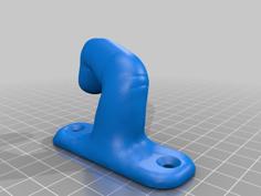 Finger Hook Upside Down 3D Printer Model