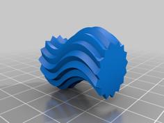 Wave Wase 3D Printer Model