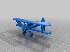 PT-17 Water Bomber 3D Printer Model