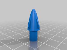 Nerf Dart Tip 3D Printer Model