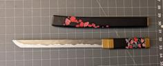 Majima Tanto Demonfire Dagger (RGG Yakuza/ Like A Dragon) 3D Printer Model