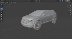 2010 Ford Edge 3D Printer Model