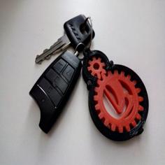 LADA Gear Keychan 3D Printer Model