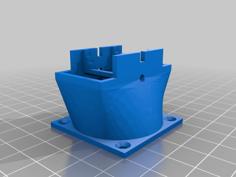 SDR Cooling Fan Shroud 3D Printer Model