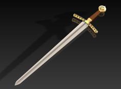 Parade Sword 3D Printer Model