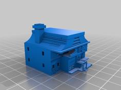 Haunted House 3D Printer Model