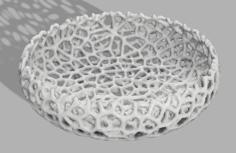 Voronoi Soap Dish 3D Printer Model