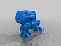 Mute Funko Pop (rainow Six Siege) 3D Printer Model