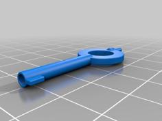 Handcuffs Key 3D Printer Model