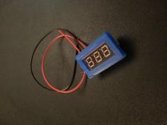 Boxmod Volt Meter Bezel 3D Printer Model