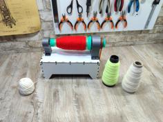 Simple Electric Yarn Winder 3D Printer Model