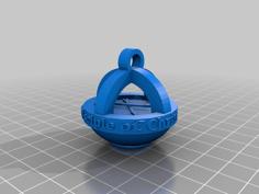 Liahona Keychain 3D Printer Model