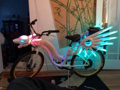 Cyber Dragon Bike 3D Printer Model