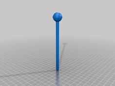 Lollipop Pen 3D Printer Model