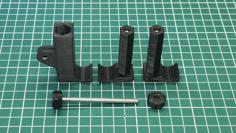 Universal Tripod Phone Mount (GoPro Mount + M5 Screw Rod) 3D Printer Model