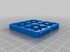 Customized Empty/Full AA Battery Tray 3D Printer Model