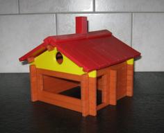 Log Cabin 3D Printer Model