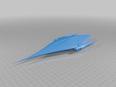 Tornado Class-Star Trek 3D Printer Model