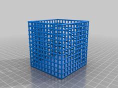 Simple Cube Holder 3D Printer Model