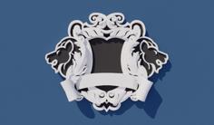 Family Crest 3D Printer Model