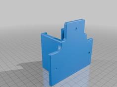 Extension Cord Wall Mount (EU-style) 3D Printer Model