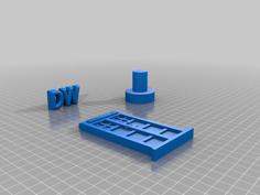 Doctor Who Tardis Stamp 3D Printer Model