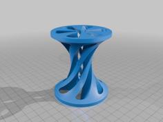 Hyperbolic Vortex Fidget V.3 3D Printer Model