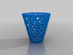 Decorative Pencil Holder 3D Printer Model