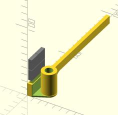 Dishcloth Hanger With Magnet Slot 3D Printer Model