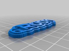 (3D Slash) Hd_font_keychain_v4_2_20231207-43-1dh38ue 3D Printer Model