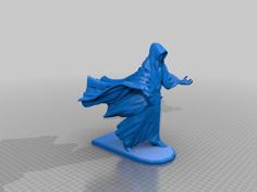 Mage With Flat Base 3D Printer Model