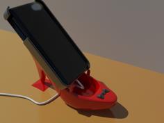 Smartphone Holder Heels V6 3D Printer Model