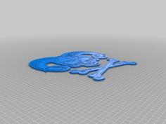 Devil-skull-without-jaw 3D Printer Model