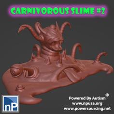 Giant Carnivorous Slime 2 3D Printer Model